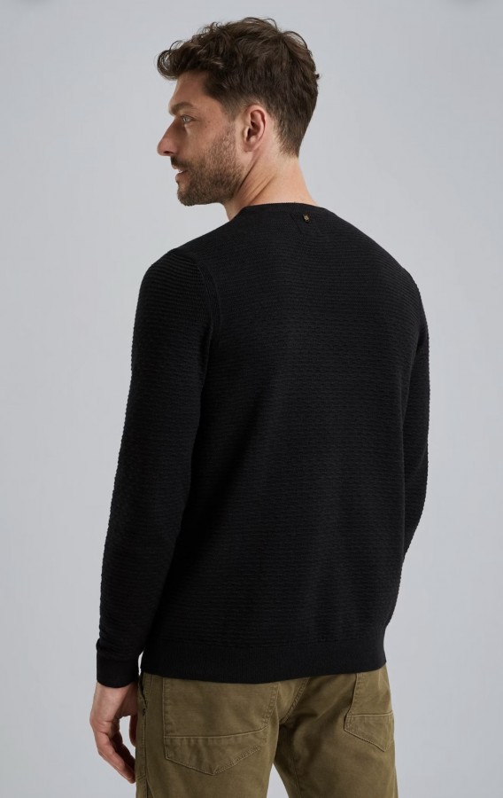 Afbeelding van PKW2510300 999 Heren Trui - Crew Neck Cotton Mouline - PME LEGEND